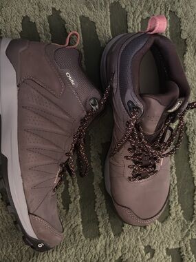 bloom Brown Trail Shoe with Black and Cream Lining